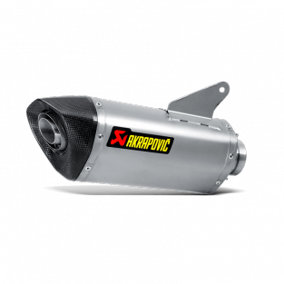 Akrapovic slip-on Titanium zonder E-keur Hyperstrada 2016-2018